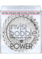 invisibobble - Haargummi - 3 Stk. - Power - The Strong Grip Hair Ring - Crystal Clear