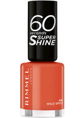 Rimmel 60 Seconds Super Shine Nail Polish 8 ml (verschiedene Farbtöne) - 410 Wild Spice
