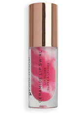 Makeup Revolution Lip Swirl Ceramide Gloss (Various Shades) - Berry Pink