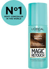 L’Oréal Paris Magic Retouch Temporary Instant Root Concealer Spray 75ml (Various Shades) - Golden Brown