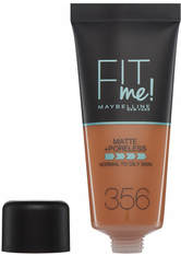 Maybelline Fit Me! Matte and Poreless Foundation 30 ml (verschiedene Farbtöne) - 356 Warm Coconut