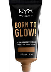 NYX Professional Makeup Born to Glow Naturally Radiant Foundation 30ml (Various Shades) - Sienna