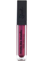 Sleek MakeUP Metallic Matte Me Liquid Lipstick 6 ml (verschiedene Farbtöne) - Platinised Plum