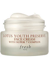 Fresh - Lotus Face Cream - Anti-falten Tagescreme - Lotus Youth Preserve Cream Antiox 15ml-