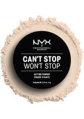 NYX Professional Makeup Can't Stop Won't Stop Setting Powder Fixierpuder 6 g Nr. 01 - Light