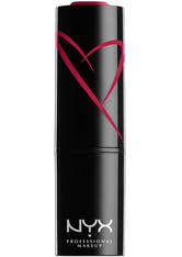 NYX Professional Makeup Shout Loud Hydrating Satin Lipstick (Various Shades) - Cherry Charm