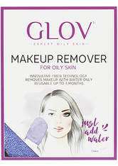 GLOV® Water-Only Makeup Removing and Oily Skin Cleansing Mitt - Purple