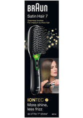 Braun Haarglättbürste Satin Hair 7 IONTEC BR710, mit Ionentechnologie zur Förderung des Glanzes
