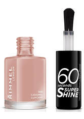 Rimmel 60 Seconds Super Shine Nail Polish 8 ml (verschiedene Farbtöne) - Caramel Cupcake