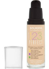 Bourjois 123 Perfect Medium Coverage Liquid Foundation 30ml T53 Light Beige (Medium, Warm)
