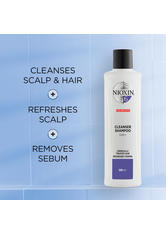 Nioxin System 6 Chemisch Behandeltes Haar - Sichtbar Dünner Werdendes Haar Haarshampoo 1000 ml