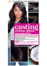 L'Oréal Paris Casting Crème Gloss Semi-Permanent Hair Dye (Various Shades) - 200 Ebony Black