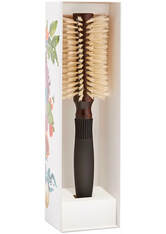 Christophe Robin Pre-Curved Blowdry Hairbrush with Natural Boar-Bristle and Wood - 12 Rows
