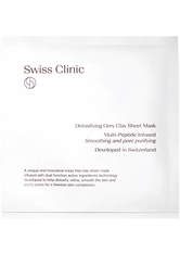 Swiss Clinic Detoxifying Grey Clay Sheet Mask Tuchmaske  1 Stk