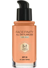 Max Factor Face Finity All Day Flawless 3 in 1 Foundation 30ml 81 Light Toffee (Neutral)