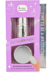 Le Mini Macaron Kitticorn Magic Holographic Manicure Set