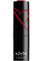 NYX Professional Makeup Shout Loud Hydrating Satin Lipstick (Various Shades) - Red Haute