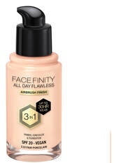 Max Factor Facefinity All Day Flawless 3 in 1 Vegan Foundation 30ml (Various Shades) - C10 - FAIR PORCELAIN