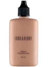 Lord & Berry Cream Foundation 50ml (Various Shades) - Cashew