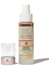 Makeup Revolution IRL Filter Longwear Foundation 23ml (Various Shades) - F2