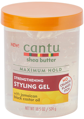 Cantu Shea Butter Maximum Hold Strengthening Styling Gel with Jamaican Black Castor Oil 18,5 oz