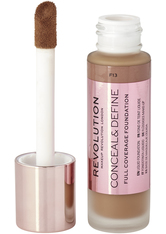 Makeup Revolution Conceal and Define Foundation 30ml (Various Shades) - F13