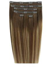 Beauty Works Double Hair Set 18 Inch Clip-In Hair Extensions (Various Shades) - #Mocha Melt