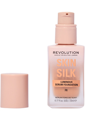 Makeup Revolution Silk Serum Foundation 23ml (Various Shades) - F8