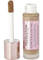 Makeup Revolution Conceal & Define Foundation (Various Shades) - F11.2
