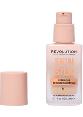 Makeup Revolution Silk Serum Foundation 23ml (Various Shades) - F1