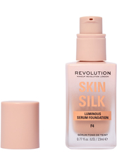 Makeup Revolution Silk Serum Foundation 23ml (Various Shades) - F4