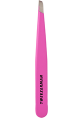 Tweezerman - Mini Schräge Pinzette - Neon Pink - -mini Slant Tweezer Neon Pink