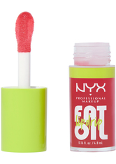 NYX Professional Makeup Fat Oil Lip Drip 12H Hydration Non-Sticky Finish Lip Gloss 4.8ml (Various Shades) - MISSED CALL