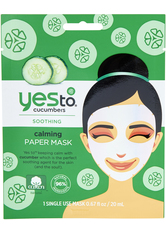 yes to Cucumbers Calming Paper Mask