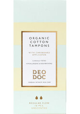 DeoDoc 100 % organic cotton with applicator - regular Tampon 16 Stk