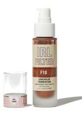 Makeup Revolution IRL Filter Longwear Foundation 23ml (Various Shades) - F18