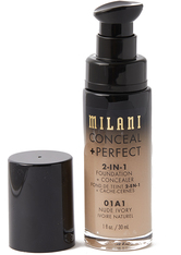 Conceal And Perfect 2 In 1 Foundation And Concealer Nude Ivory