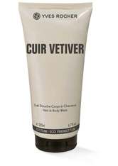 Yves Rocher Duschgel & Haarshampoo - Cuir Vetiver - Dusch-Shampoo 200ml für Männer