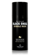 the SKIN HOUSE Black Snail Bubble Mask Gesichtsmaske 100 ml