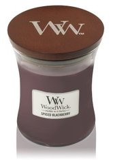 WoodWick Spiced Blackberry Hourglass Duftkerze 275 g