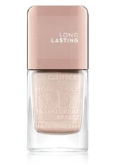 Catrice More Than Nude Translucent Effect Nagellack 10.5 ml Nr. 02 - Glitter Is The Answer