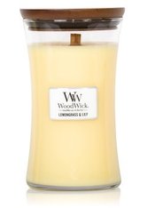 WoodWick Lemongrass & Lily Hourglass Duftkerze  275 g