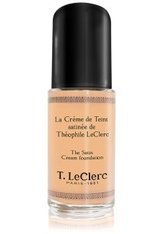 T.LeClerc Satin-Finish Complexion Cream  Creme Foundation 30 ml Nr. 03 - Beige Sable Satiné