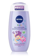 Nivea Kids 3in1 Duschgel, Shampoo & Spülung Beerenduft Duschgel 250.0 ml