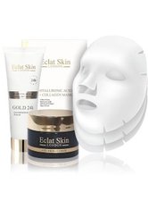 Eclat Skin London Hyaluronic Acid + Collagen & Gold 24K 5 Gesichtspflegeset 1 Stk