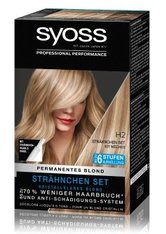 Syoss Permanentes Blond Strähnchen Set Haartönung 95 ml