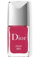 Dior - Dior Vernis – Nagellack Mit Gel-effekt – Farbintensiv & Glänzend - -rouge Dior Vernis 663 Desir