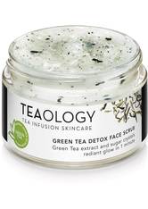TEAOLOGY Cleansing Green Tea Detox Face Scrub 50 ml Gesichtspeeling