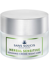 Sans Soucis Herbal Sensitive Johannis Creme Nachtpflege Gesichtscreme 50.0 ml
