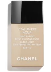 Chanel - Vitalumière Aqua - Perfekter Teint Mit Zweite-haut-effekt Und Spf 15 - Chanel Vitalum.aqua Fdt B10